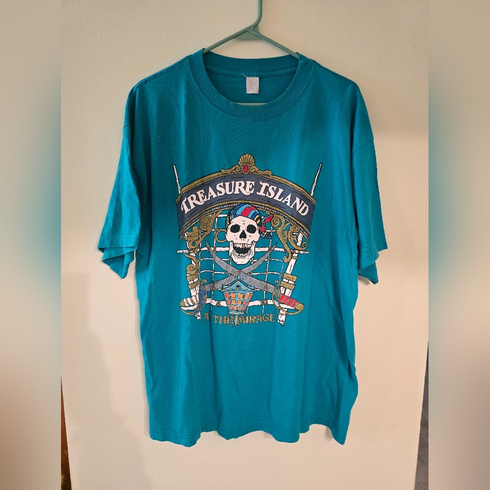 Vintage 90s Las Vegas Treasure Island Shirt